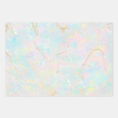 opaler Edelstein inspirierter Hintergrund Geschenkpapier Set (Vorderseite 2)