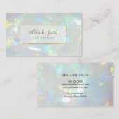 opaler Hintergrund Visitenkarte (Vorne/Hinten)