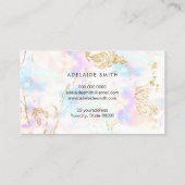 opaler Mineral Visitenkarte (Rückseite)