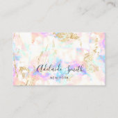 opaler Mineral Visitenkarte (Vorderseite)