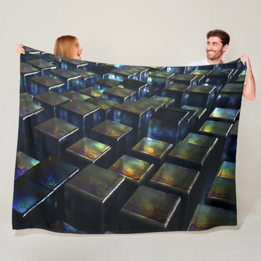 Opaleszenz Fleecedecke (Beispiel)
