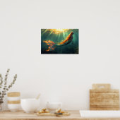 Opaleszenz Poster (Küche)