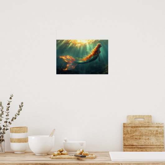 Opaleszenz Poster (Küche)