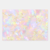 Opalgemsteinstruktur Geschenkpapier Set (Vorderseite 2)