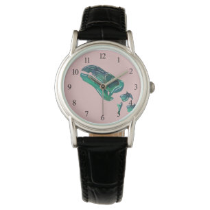 OpalIguanodon Dinosaurier Armbanduhr