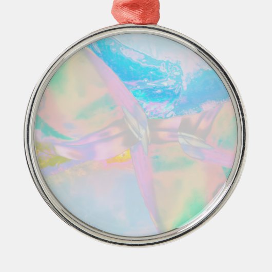 Opalit Ornament Aus Metall (Vorne)