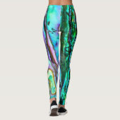 Opalmondstein-schillernde Leggings (Rückseite)
