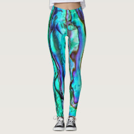 Opalmondstein-schillernde Leggings