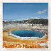 Opalpool Glasuntersetzer (Vorderseite)