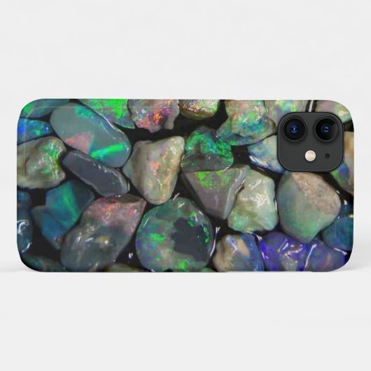 Opals Gemstones Case-Mate iPhone Hülle (Rückseite (Horizontal))