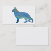 Opalschäferhund-Visitenkarten Visitenkarte (Vorne/Hinten)