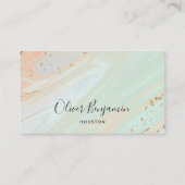 Opalstein Visitenkarte (Vorderseite)