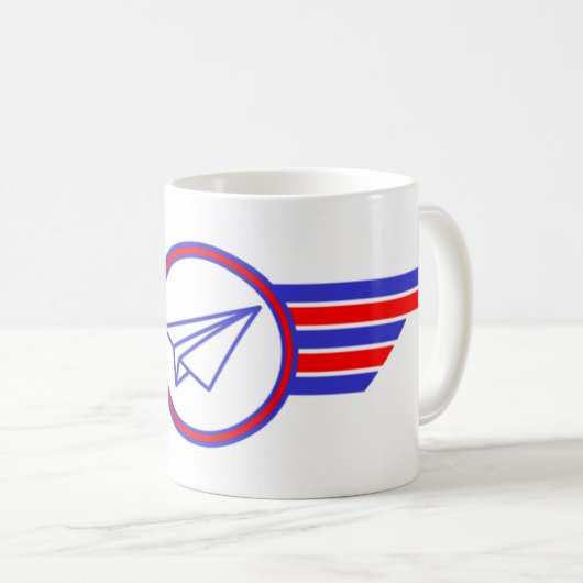 OPAM WINGS Kaffee-Tasse Kaffeetasse (VorderseiteRechts)