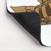 Opanke Balkan Volkstanzen-Schuhe Mousepad (Ecke)