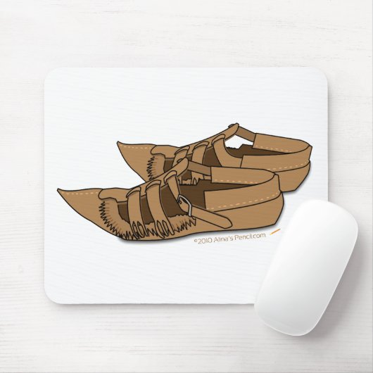 Opanke Balkan Volkstanzen-Schuhe Mousepad (Mit Mouse)