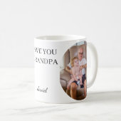 Opa's endloser Liebe Kaffeetasse (VorderseiteRechts)