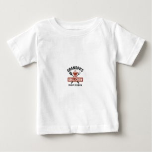Opa's Grill-Crew Familien-BBQ-Wiedervereinigung- Baby T-shirt