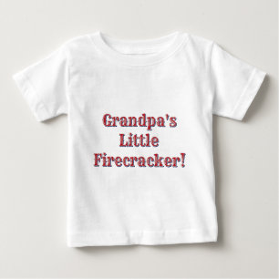 Opa's kleiner Knallfrosch! USA 250 Feuerwerk Baby T-shirt