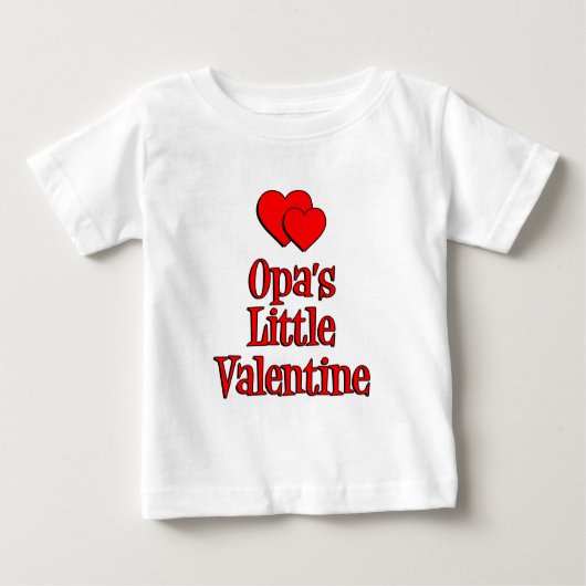 Opas kleines Valentin Baby T-shirt (Vorderseite)