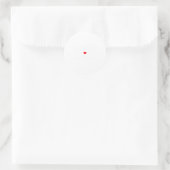 Opa's Liebling Runder Aufkleber (Tasche)