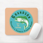 Opa's Lieblings-Angelfreund Mousepad (Mit Mouse)