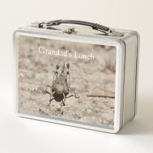 Opa's Lunchbox mit individuellem Foto Lamm/Heuschr