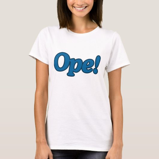 Ope! Frauentee T-Shirt (Vorderseite)
