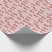Ope Midwest Funny Quote Wrapping Paper Geschenkpapier (Ecke)