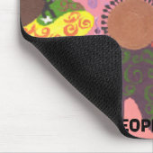 O'Peeps, LEUTE VEREINIGT Mousepad (Ecke)