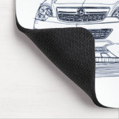Opel Antara 2011 Mousepad (Ecke)