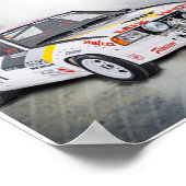 Opel Ascona Car Poster (Ecke)