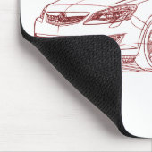 Opel Astra 2010 Mousepad (Ecke)