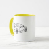 Opel Astra GTC 2012 Tasse (Vorderseite Links)