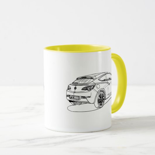 Opel Astra GTC 2012 Tasse (VorderseiteRechts)