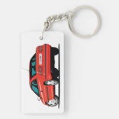 Opel Calibra red Schlüsselanhänger (Rückseite)