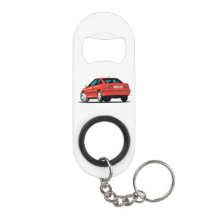 Opel Calibra red Schlüsselanhängerflaschenöffner