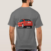 Opel Calibra red T-Shirt (Rückseite)