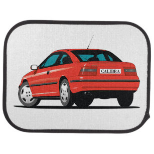 Opel Calibra, rot rückwärts Automatte
