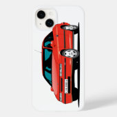 Opel Calibra rote Vorderseite Case-Mate iPhone Hülle (Rückseite)