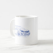 Opel Corsa 2011 Kaffeetasse (Vorderseite Links)