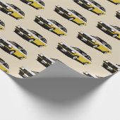 Opel Kadett GT/E Coupé Geschenkpapier (Ecke)
