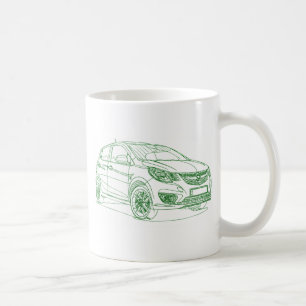 Opel Karl 2015 Kaffeetasse