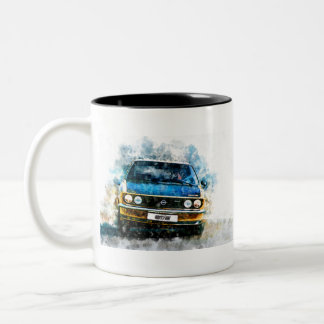 Opel Manta GTE Zweifarbige Tasse
