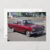 Opel Rekord 1900 Postkarte (Vorne/Hinten)