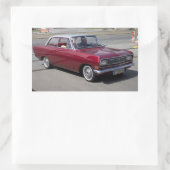 Opel Rekord 1900 Rechteckiger Aufkleber (Tasche)