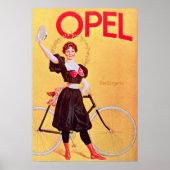 Opel Vintag Bicycle Poster 1900 (Vorne)