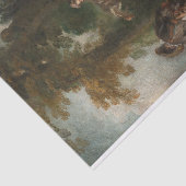 Open Air Dance von Nicolas Lancret Seidenpapier (Ausschnitt)