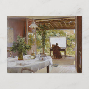 Open Air Studio   William Blair Bruce Postkarte