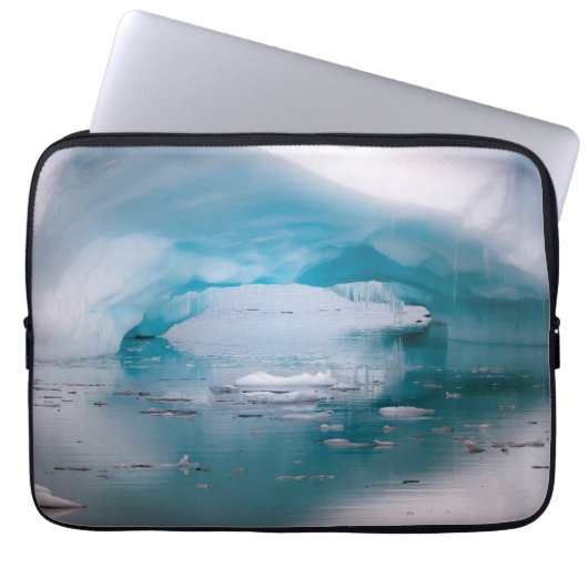 Open Arch Iceberg | Antarktis Laptopschutzhülle (Vorderseite)