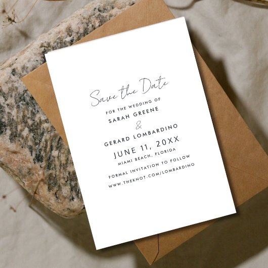 Open Bar Funny Foto Wedding Save The Date